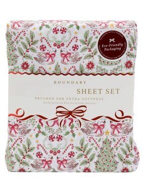 ENVOGUE Christmas Swan Sheet Set